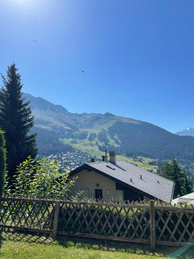 Superbe Appartement Avec Vue Et Parking Gratuit Bagnes Esterno foto